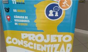 Banner do Projeto Conscientizar